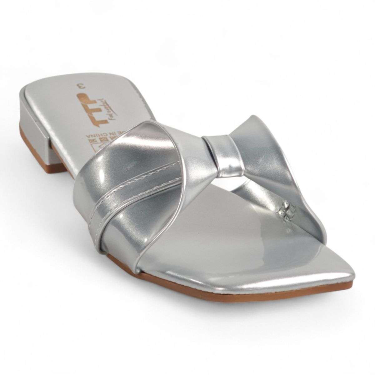 TTP Square-Toe Slide Sandals LF-02-1