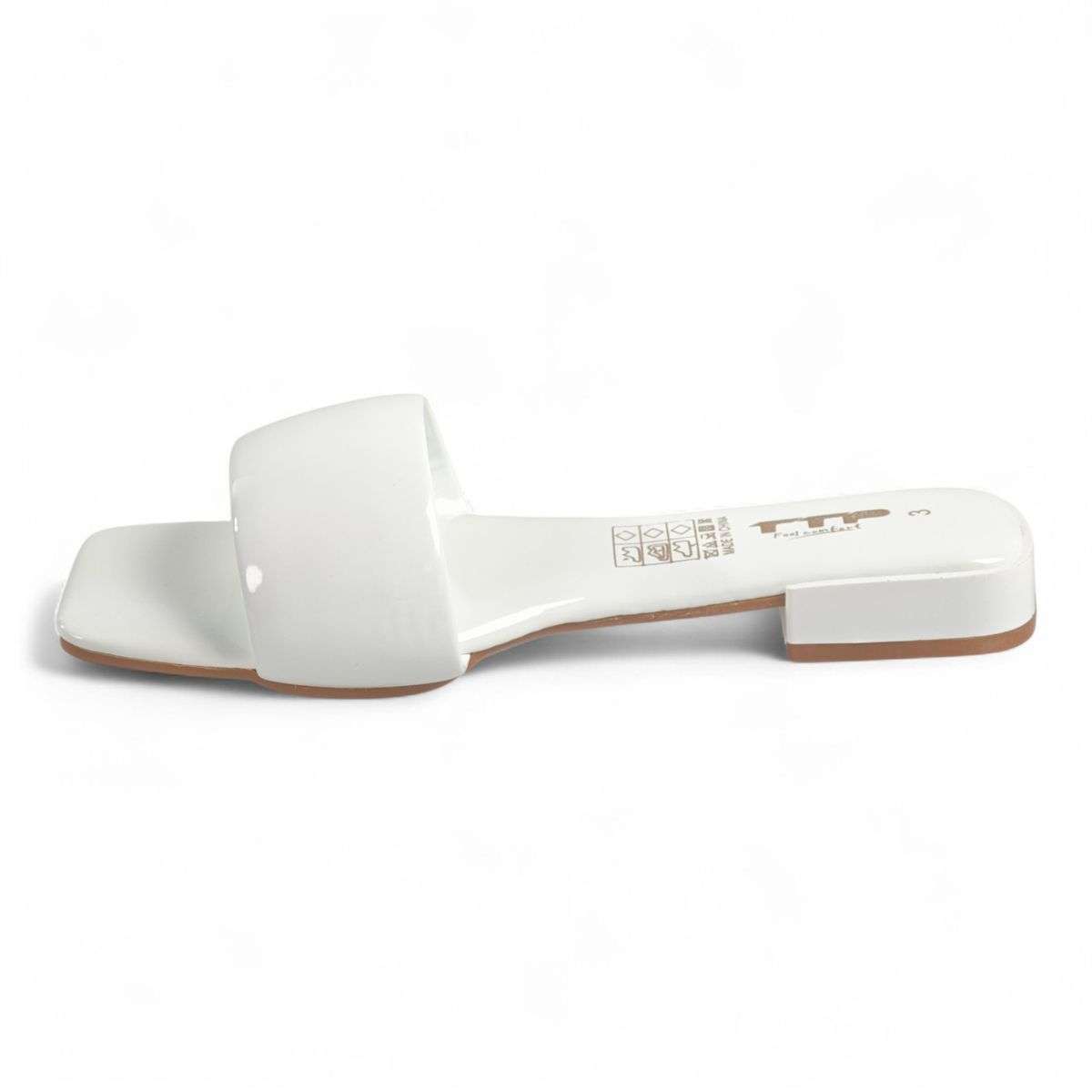 TTP Sleek Square Toe Slides LF-03