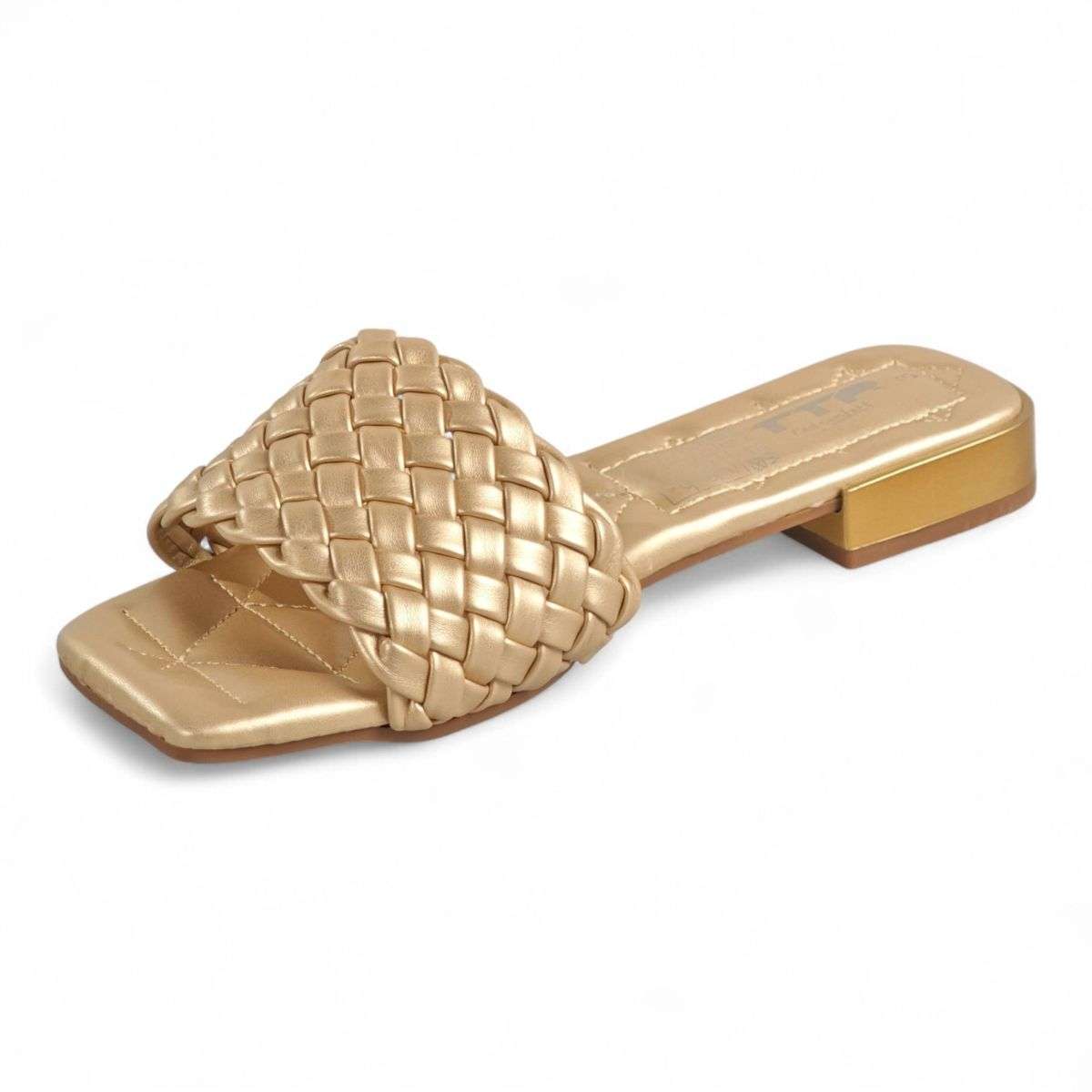 TTP Woven Metallic Slide LF-04-1