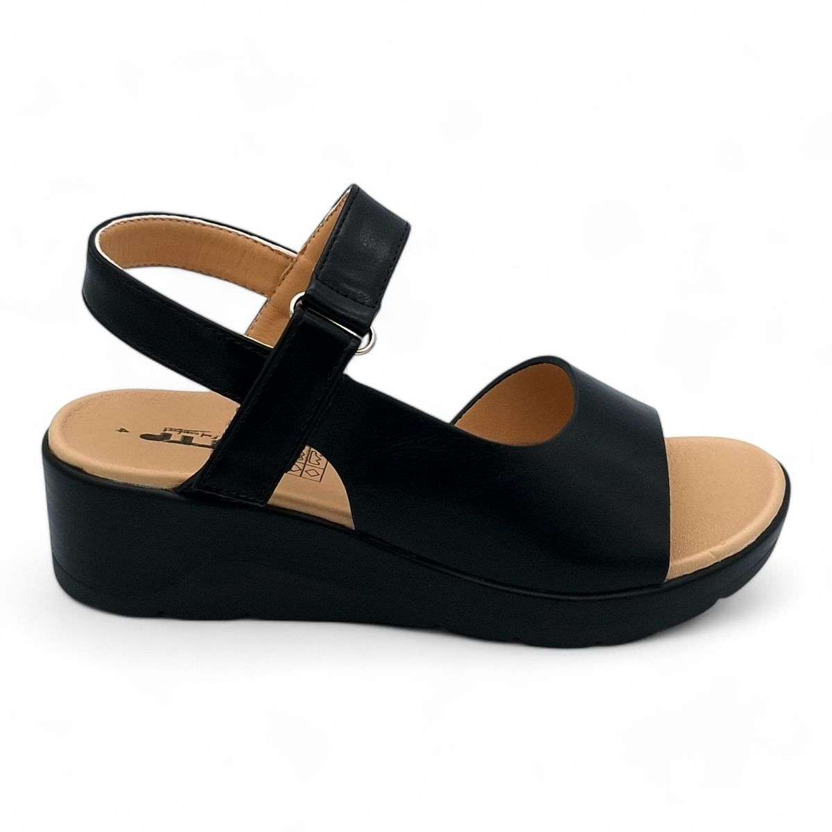 TTP Women Platform Wedge Sandal with Ankle Strap