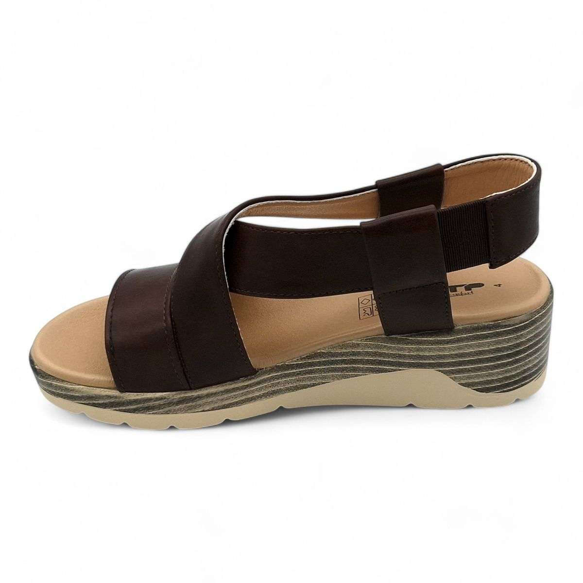 TTP Women Pull On Cross Style Slingback Platform Wedge Styles