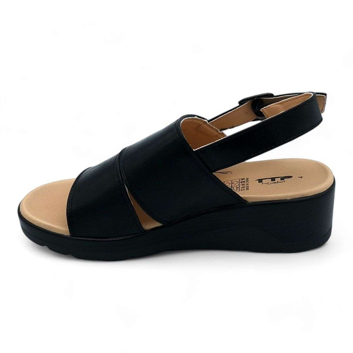 TTP Women Platform Wedge Heel Slingback Sandals