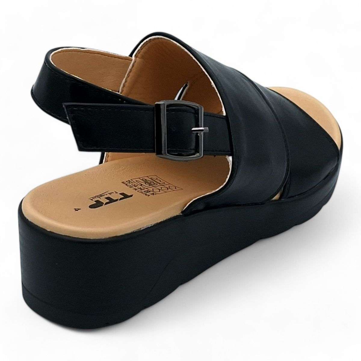 TTP Women Platform Wedge Heel Slingback Sandals