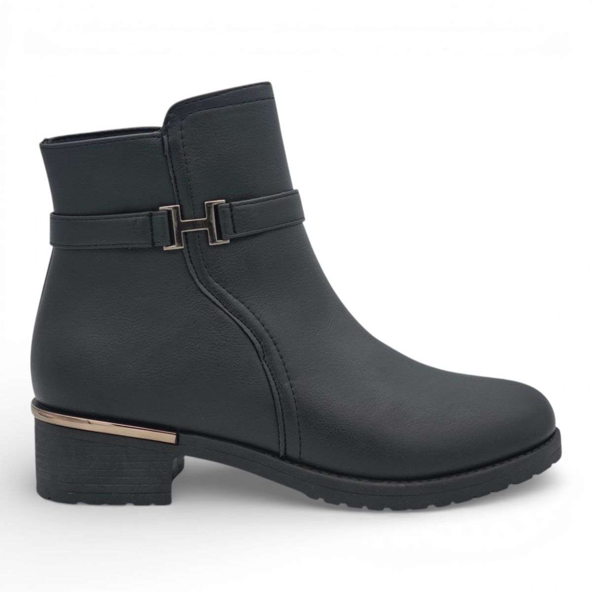 TTP Women's Round Toe Ankle Boot MC0006