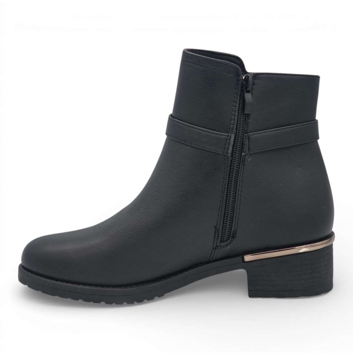 TTP Women's Round Toe Ankle Boot MC0006