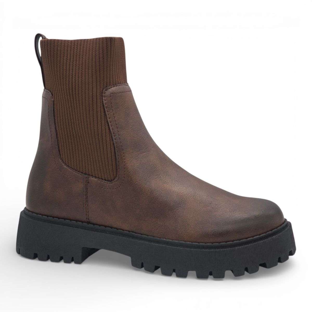 TTP Women's Chunky Chelsea Ankle Boot MC0008