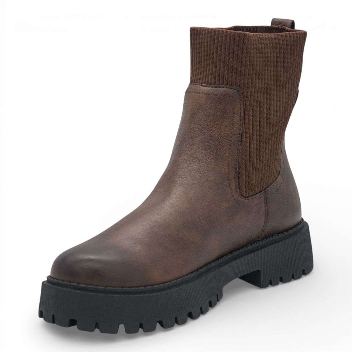 TTP Women's Chunky Chelsea Ankle Boot MC0008