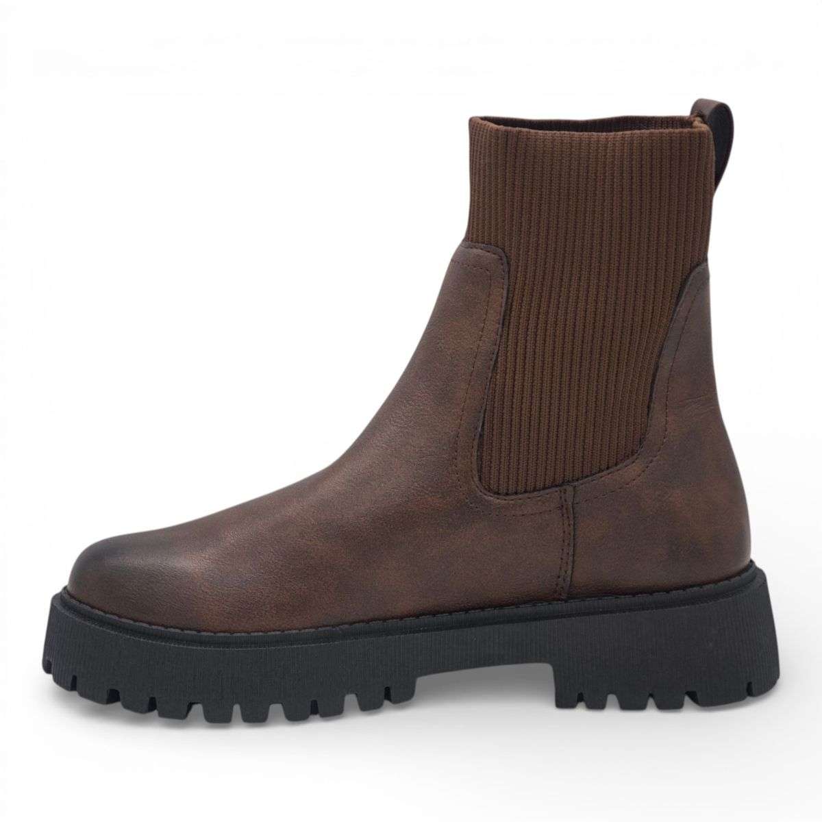 TTP Women's Chunky Chelsea Ankle Boot MC0008