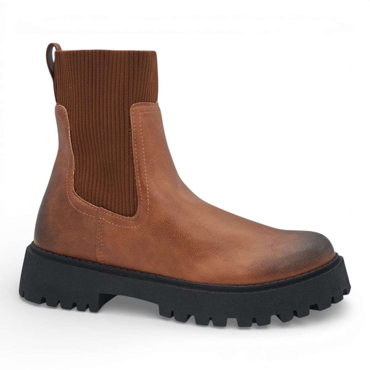 TTP Women's Chunky Chelsea Ankle Boot MC0008