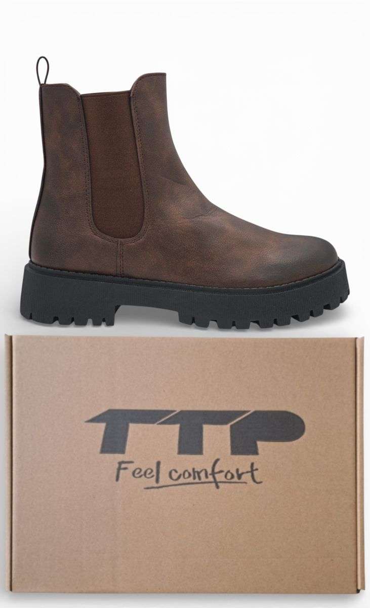 TTP Women's Platform Chelsea Ankle Boot MC0009