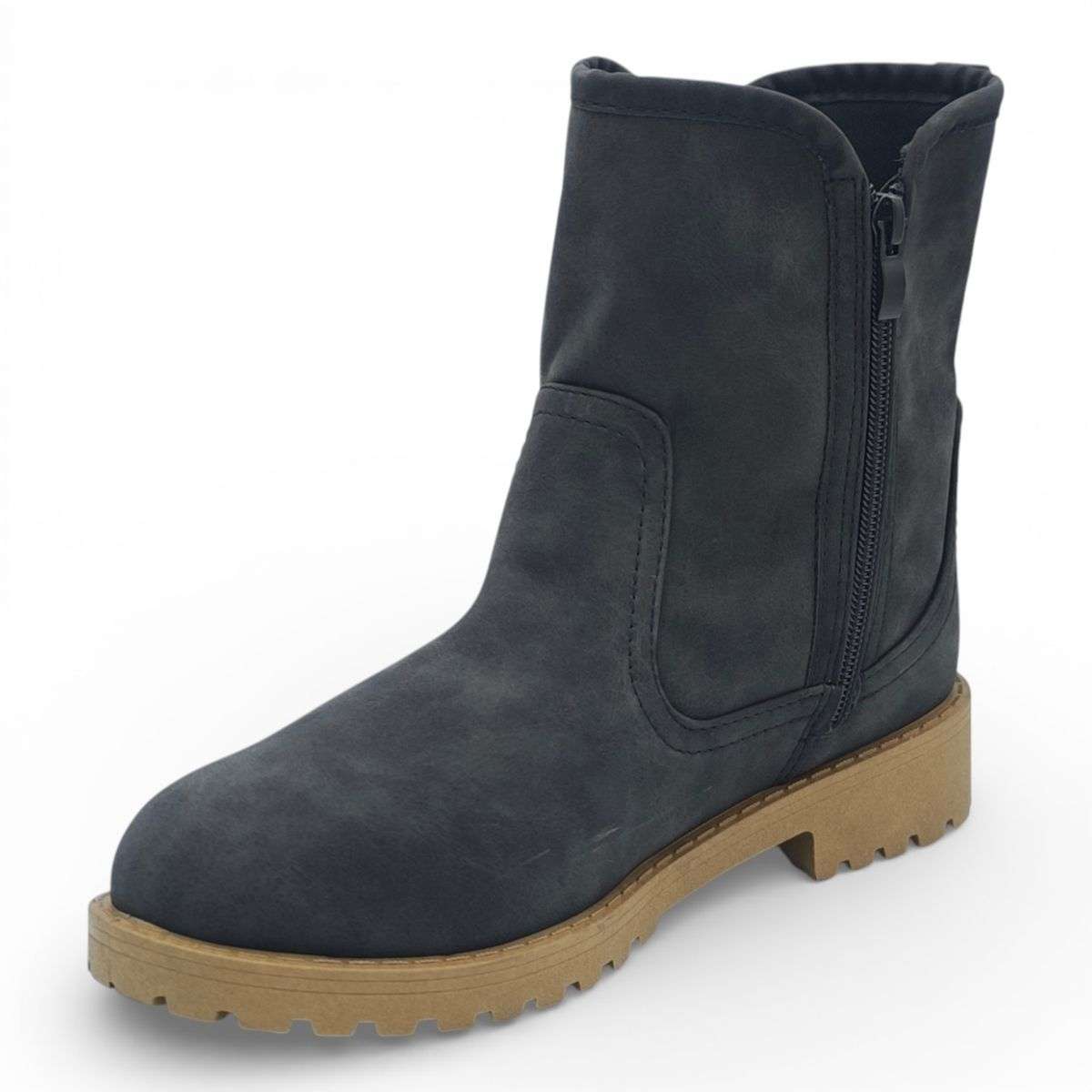 TTP Women's Ankle Boot with Side Zipper MC501