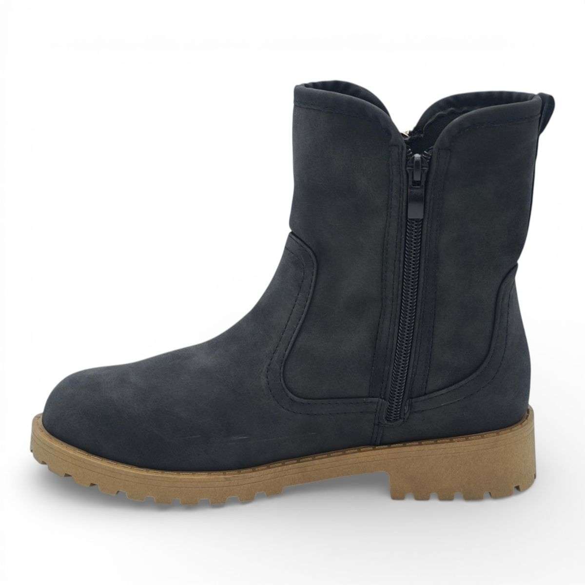 TTP Women's Ankle Boot with Side Zipper MC501