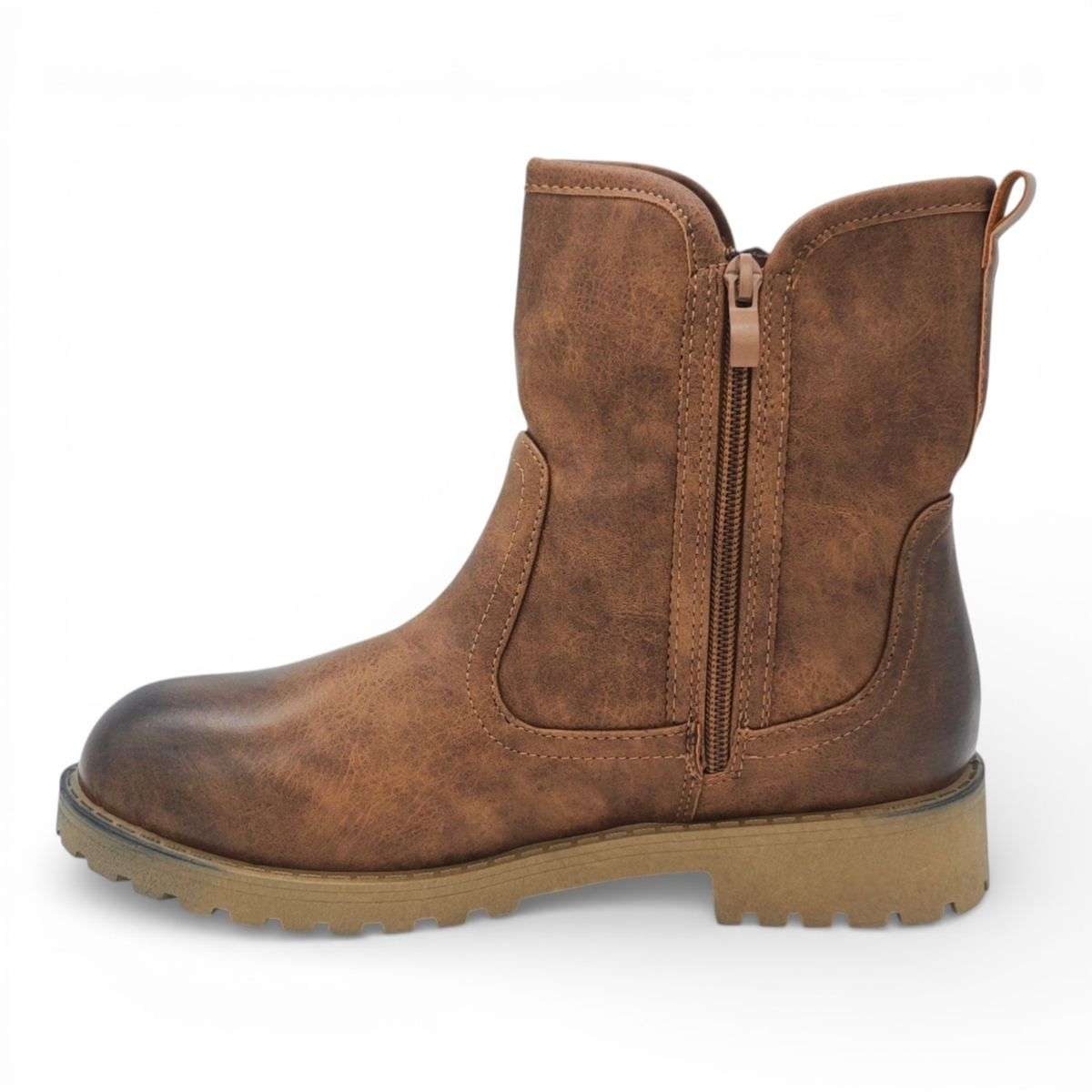 TTP Women's Ankle Boot with Side Zipper MC501