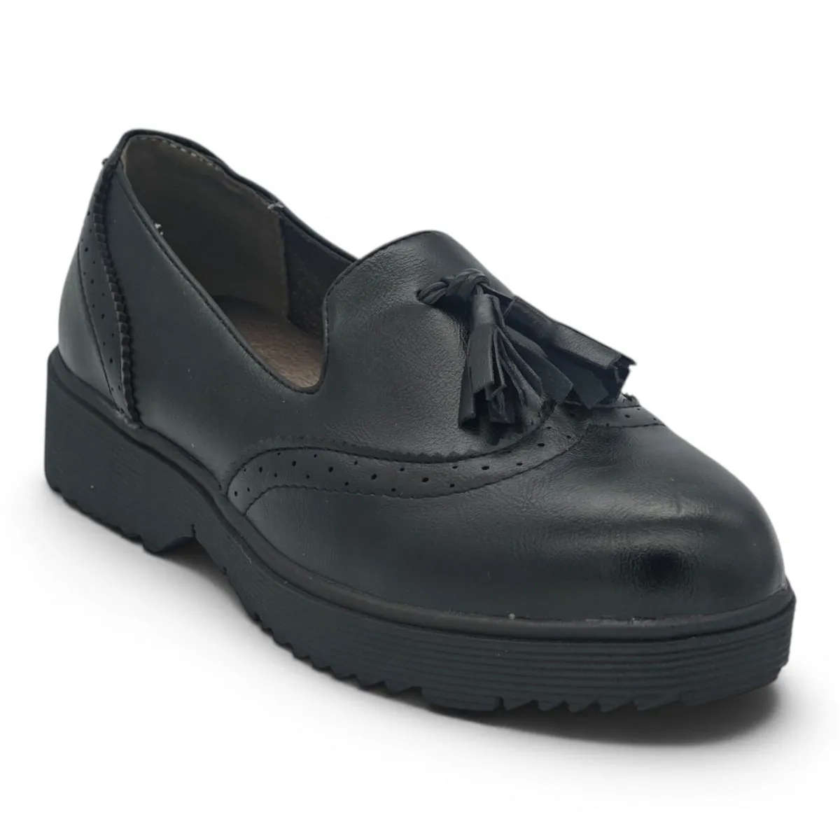 TTP Women's Platform Tassel Loafers HS-2