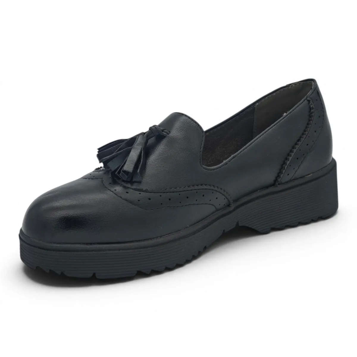 TTP Women's Platform Tassel Loafers HS-2
