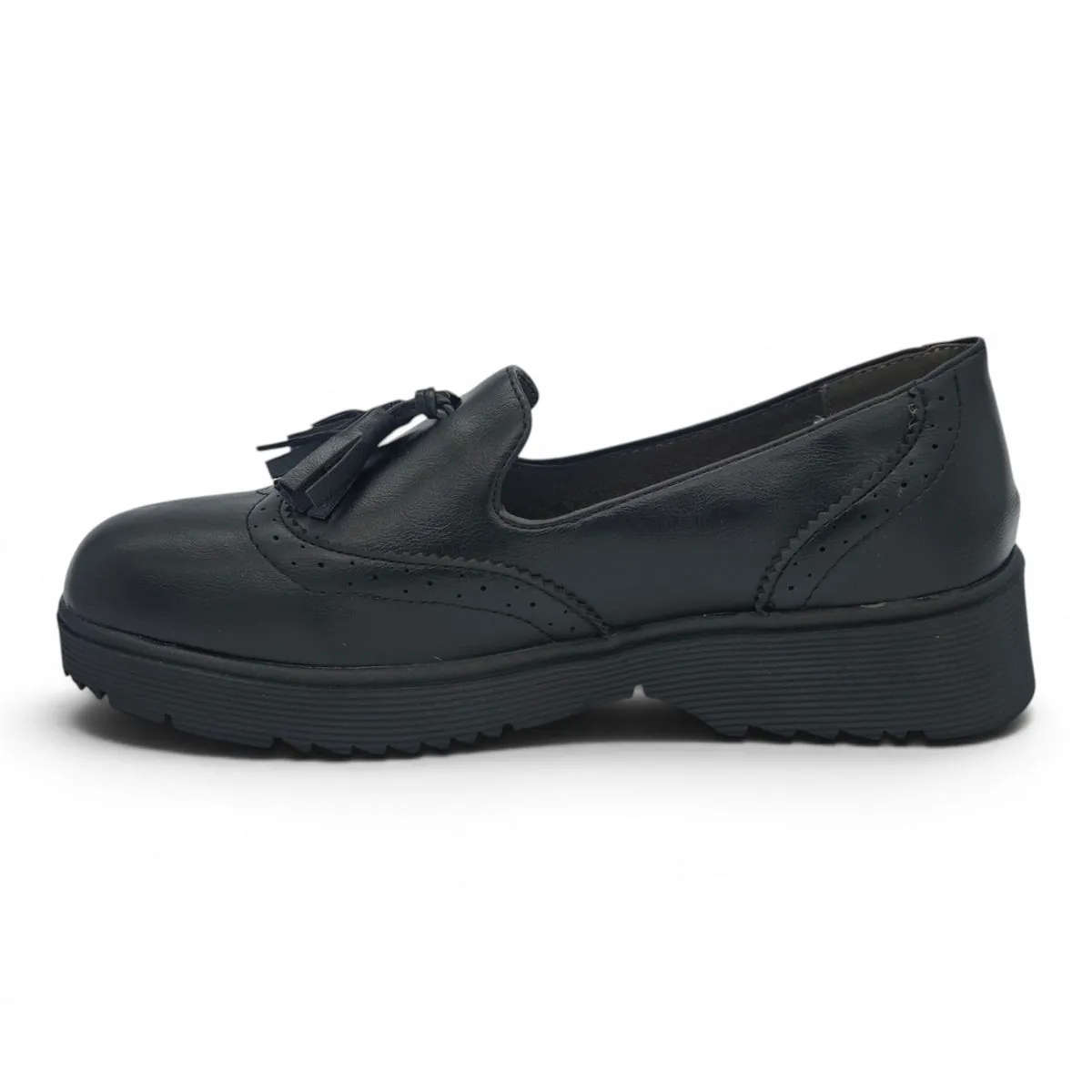TTP Women's Platform Tassel Loafers HS-2