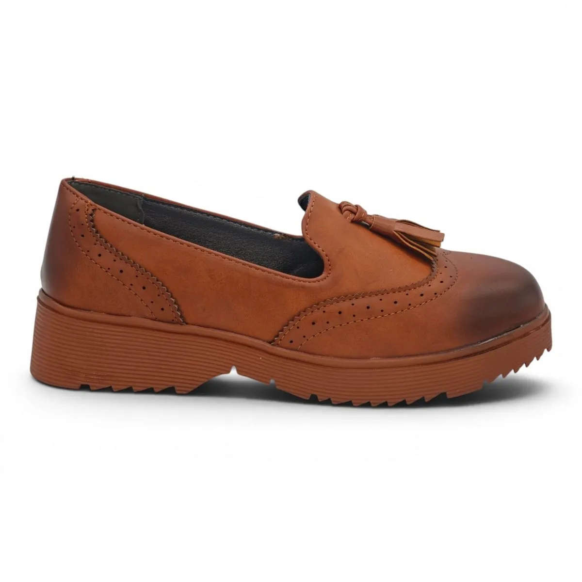 TTP Women's Platform Tassel Loafers HS-2