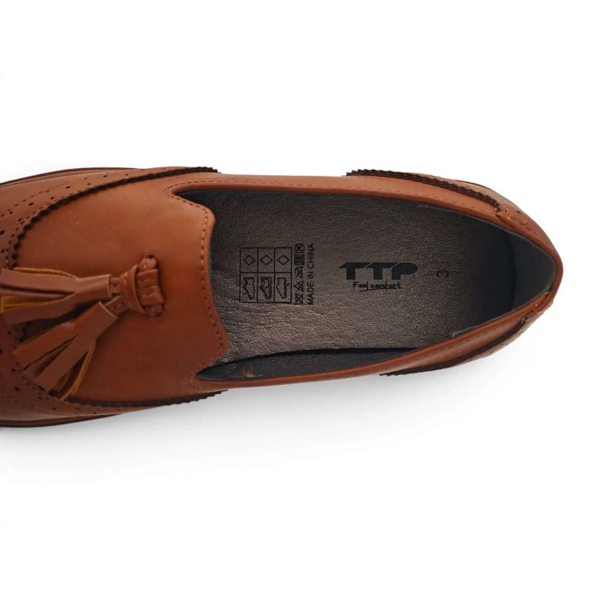 TTP Women's Platform Tassel Loafers HS-2