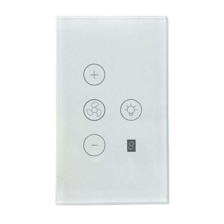 Smart Light+ Fan Touch Switch Tuya WiFi