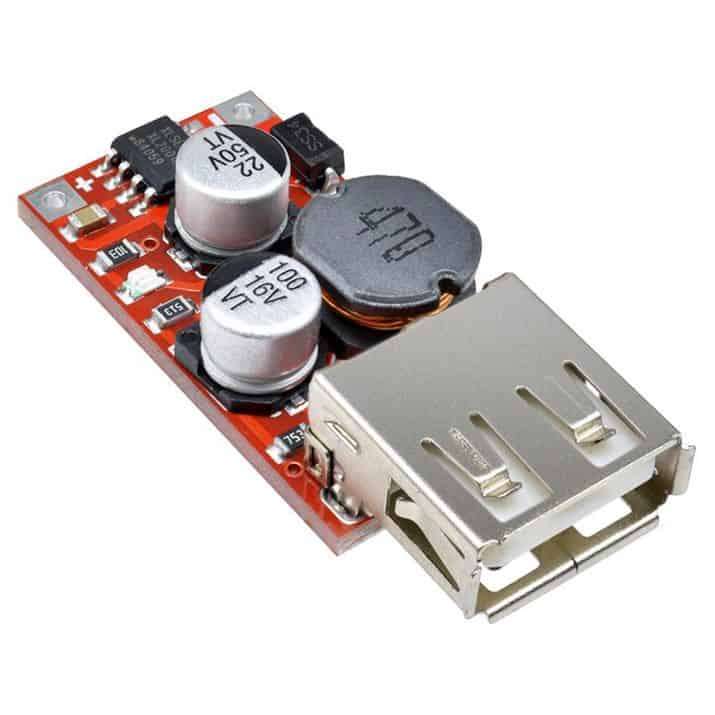 9V_12V_24V to USB Converter 5V 3A  | DC-DC Step Down