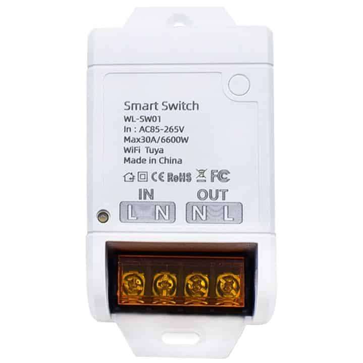 Smart Geyser Control Switch 30A 6.6KW High Load | WiFi  Tuya Smart Life
