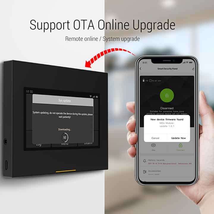 Smart Security Alarm Panel Kit | WiFi, Cell Network & 433Mhz | Tuya Smart Life