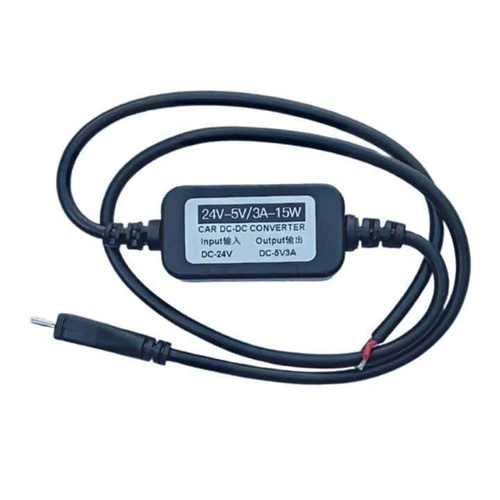 24V to MicroUSB Converter 5V 3A  | DC-DC suitable for Garage Doors