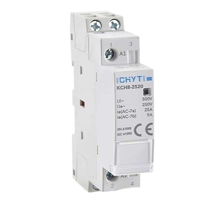 Relay Contactor 25A | Input 230VAC | Output Single 230VAC or 3 Phase 400VAC