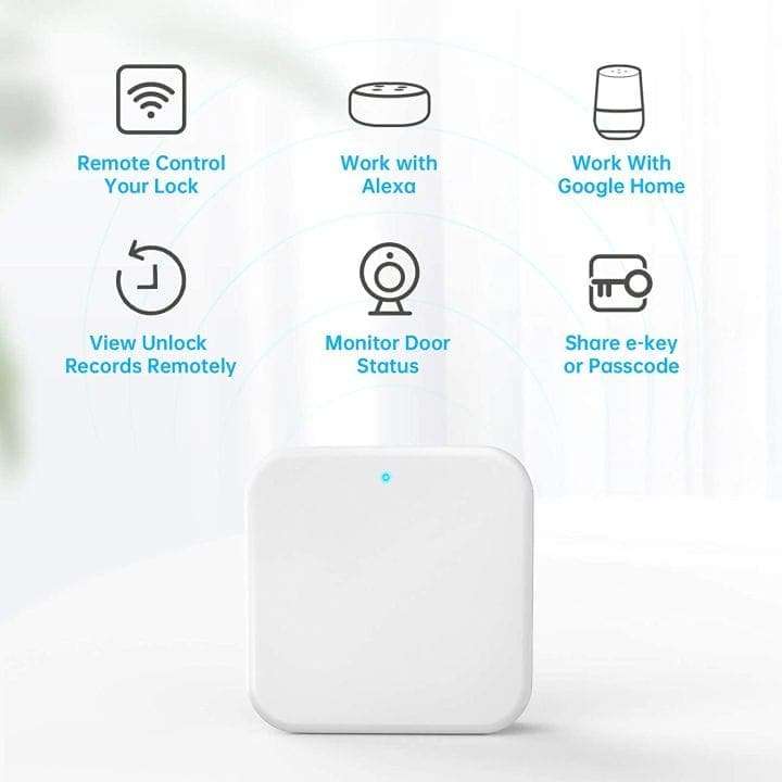 Smart Lock Wi-Fi Gateway G2 Hub with TT Lock App | WiFi Tuya Smart Life