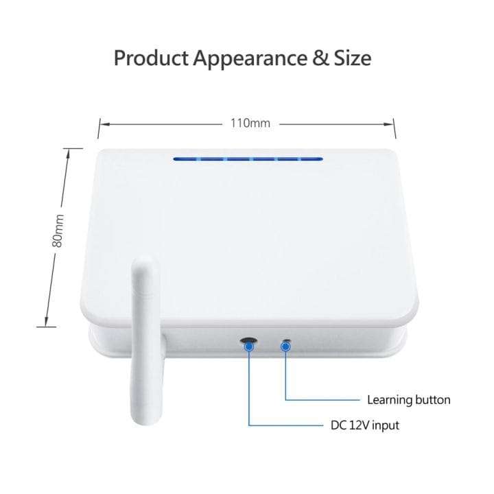 433Mhz Repeater | Range Extender for Security Alarm Panel Sensors
