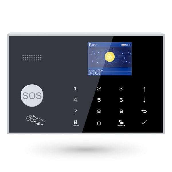 Smart Security Alarm Panel Kit | WiFi, 2G Cell Network & 433Mhz | Tuya Smart Life