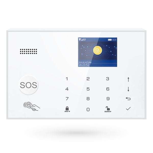 Smart Security Alarm Panel Kit | WiFi, 2G Cell Network & 433Mhz | Tuya Smart Life