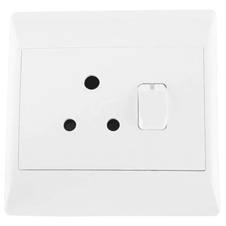 Smart Mechanical Single Plug | 16A and Electrical Meter | Tuya Smart Life