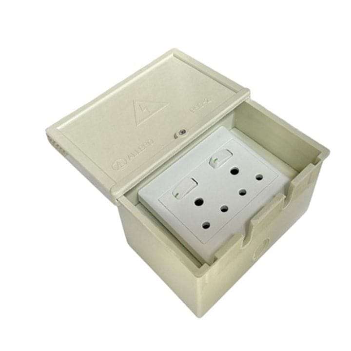 Smart Mechanical Outdoor Dual Plug | 16A rating | Tuya Smart Life
