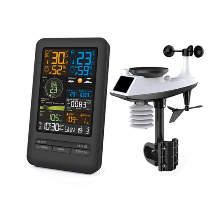 Smart Professional Weather Station | Indoor & outdoor temperature, humidity, air pressure & more ...