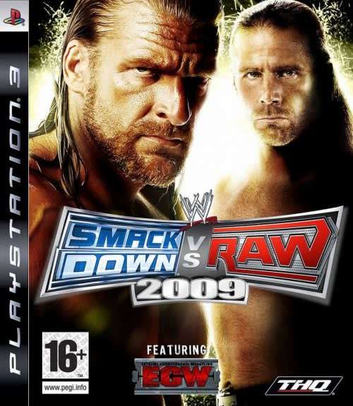 Smackdown Vs Raw 2009 PS3 New