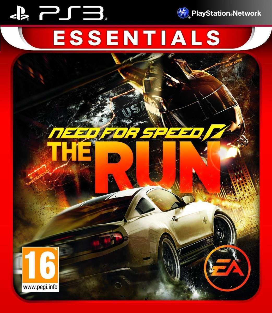 Need For Speed The Run PS3 Essentials - Playd