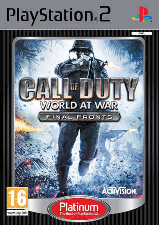Call Of Duty World At War Final Fronts PS2 Platinum -Playd