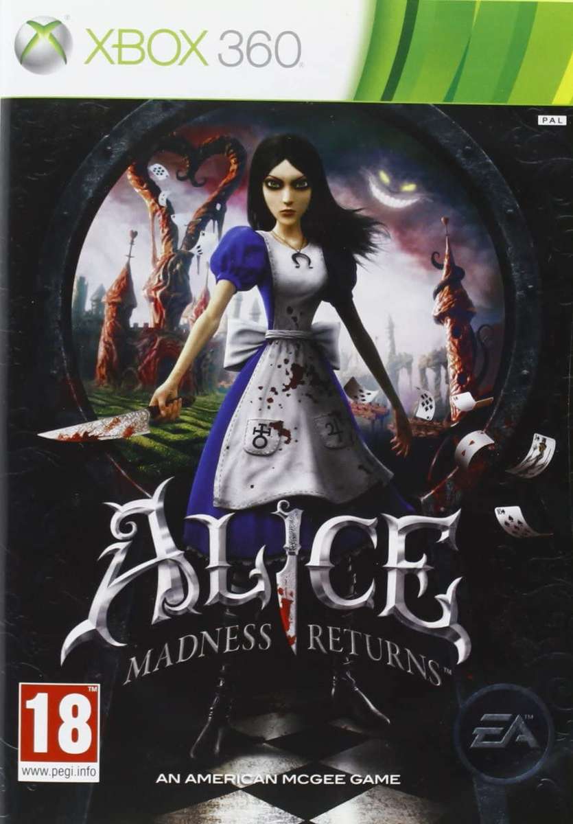 Alice Madness Returns Xbox 360
