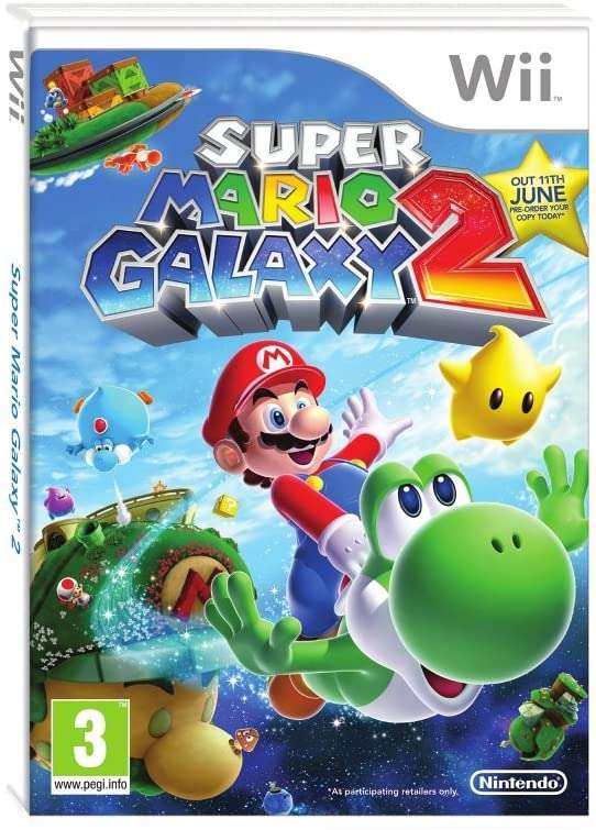 Super Mario Galaxy 2 Wii Playd