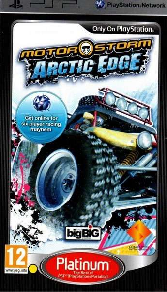 Motorstorm Arctic Edge PSP Platinum Playd