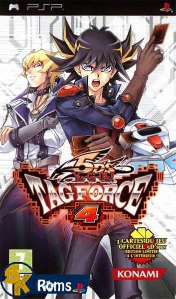 Yu Gi Oh 5Ds Tag Force 4 PSP Playd