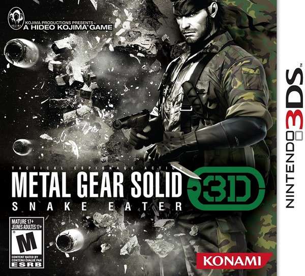 Metal Gear Solid Snake Eater 3D 3DS Playd