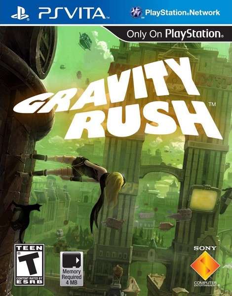 Gravity Rush PS Vita Playd