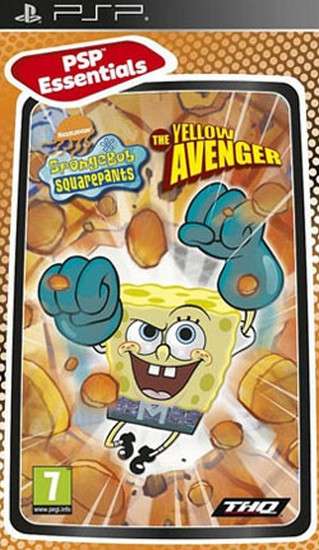 Spongebob Squarepants The Yellow Avenger PSP