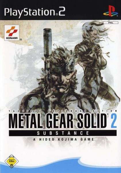 Metal Gear Solid 2 Substance PS2 Playd