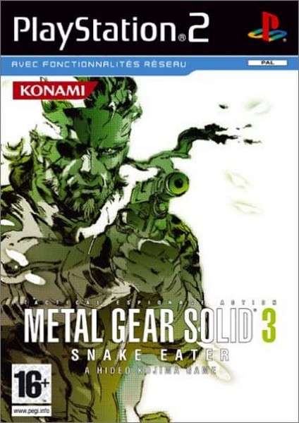 Metal Gear Solid 3 Snake Eater PS2 Playd