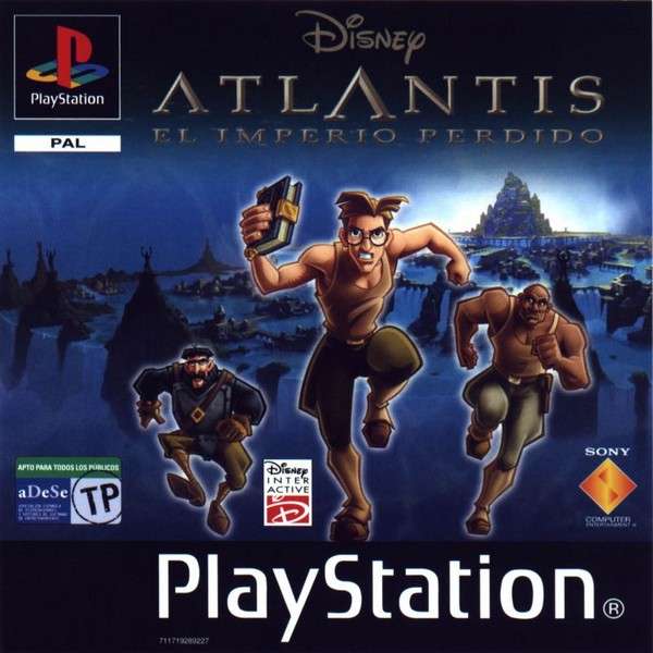 Atlantis The Lost Empire PS1 Playd