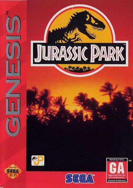 Jurassic Park Sega Genesis Playd