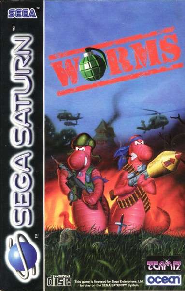 Worms Sega Saturn Playd
